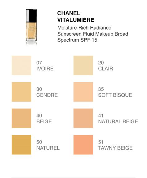 information about chanel makeup|Chanel makeup color chart.